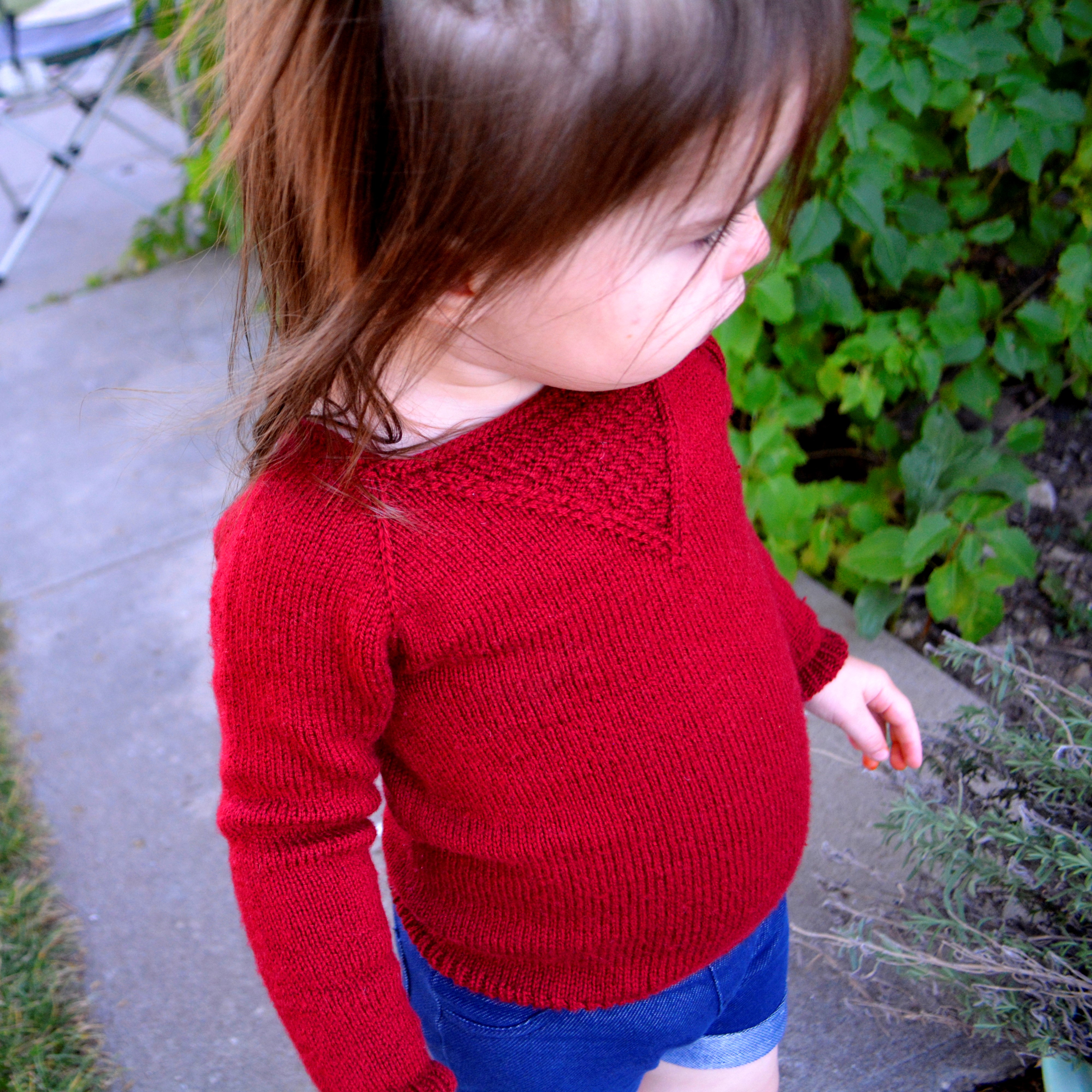 The Peekaboo Sweater